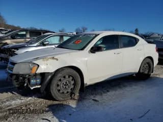 ✅ 2013 Dodge Avenger SE V6 • VIN: 1C3CDZAG2DN750224 • Лот: 85296874. Опубликован ранее на Copart с пробегом 116 934 миль. Бесплатный доступ к архиву аукционных продаж из США и подробный отчёт об истории автомобиля на DreamBid. Изображение 1.