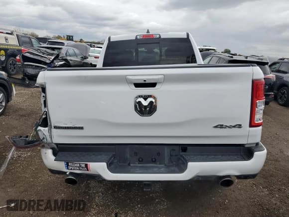 ✅ 2024 Ram 1500 Big Horn • VIN: 1C6SRFMT0RN208764 • Lot: 87274335. Listed on Copart with 27,122 mi. Free auction sales archive from the USA and detailed vehicle history report at DreamBid. Image 6.