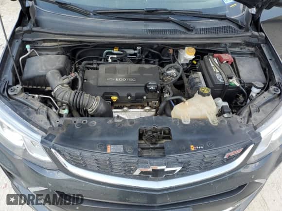 2020 Chevrolet Sonic Premier с VIN 1G1JF5SB1L4110916, выставлен на аукционе Copart как лот 71403194 с пробегом 54 055 миль миль и Списание • Salvage title. История ставок и продаж доступна на DreamBid. Изображение 11.