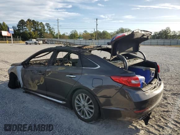 ✅ 2015 Hyundai Sonata Sport • VIN: 5NPE34AF7FH098351 • Лот: 85096385. Опубликован ранее на Copart с пробегом Не указан. Бесплатный доступ к архиву аукционных продаж из США и подробный отчёт об истории автомобиля на DreamBid. Изображение 2.