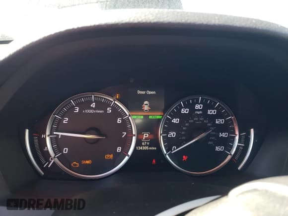 ✅ 2017 Acura MDX • VIN: 5J8YD4H3XHL007577 • Lot: 92287695. Listed on Copart with 134,305 mi. Free auction sales archive from the USA and detailed vehicle history report at DreamBid. Image 9.