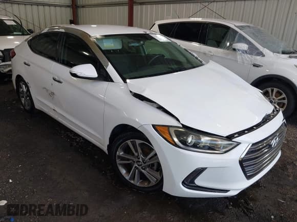✅ 2017 Hyundai Elantra SE • VIN: 5NPD84LF1HH129350 • Lot: 42893854. Listed on IAAI with 77,740 mi. Free auction sales archive from the USA and detailed vehicle history report at DreamBid. Image 1.