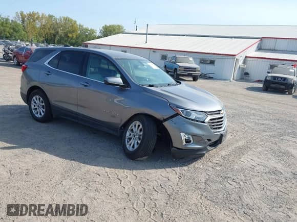 2018 Chevrolet Equinox LT с VIN 3GNAXSEV0JL197246, выставлен на аукционе IAAI как лот 43248307 с пробегом 161 436 миль миль и . История ставок и продаж доступна на DreamBid. Изображение 1.