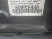 ✅ 2005 Honda Accord EX • VIN: 1HGCM567X5A083989 • Лот: 90277545. Опубликован ранее на Copart с пробегом 199 623 миль. Бесплатный доступ к архиву аукционных продаж из США и подробный отчёт об истории автомобиля на DreamBid. Изображение 12.