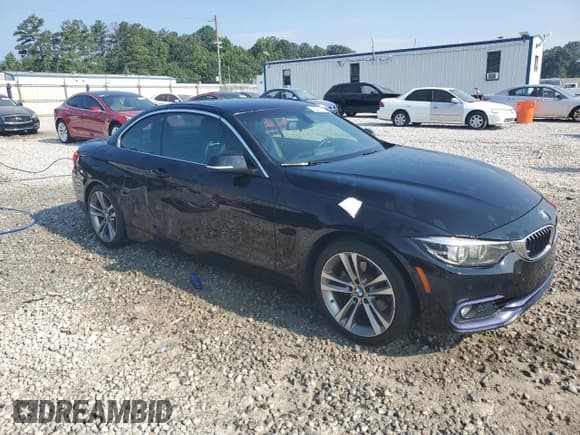 ✅ 2018 BMW 4 Series 430i • VIN: WBA4Z1C57JEC60193 • Lot: 63472165. Listed on Copart with 122,693 mi. Free auction sales archive from the USA and detailed vehicle history report at DreamBid. Image 4.