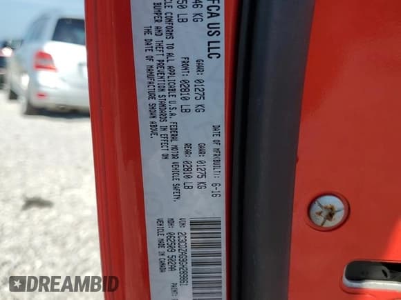 ✅ 2016 Dodge Challenger SXT • VIN: 2C3CDZAG9GH289861 • Лот: 68896095. Опубликован ранее на Copart с пробегом 63 191 миль. Бесплатный доступ к архиву аукционных продаж из США и подробный отчёт об истории автомобиля на DreamBid. Изображение 12.