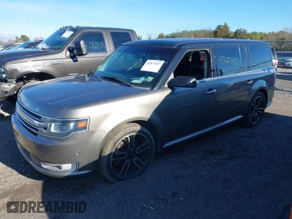 ✅ 2014 Ford Flex Limited • VIN: 2FMHK6DT7EBD21779 • Lot: 43827497. Listed on IAAI with 274,695 mi. Free auction sales archive from the USA and detailed vehicle history report at DreamBid. Image 2.