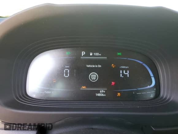 2024 Hyundai Venue Limited с VIN KMHRC8A32RU327393, выставлен на аукционе Copart как лот 84463555 с пробегом 14 806 миль миль и Списание • Salvage title. История ставок и продаж доступна на DreamBid. Изображение 9.