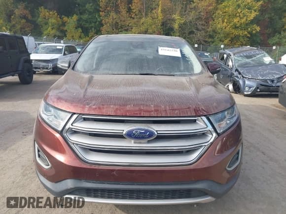 ✅ 2015 Ford Edge Titanium • VIN: 2FMPK3K85FBC25840 • Lot: 43542240. Listed on IAAI with 104,501 mi. Free auction sales archive from the USA and detailed vehicle history report at DreamBid. Image 12.