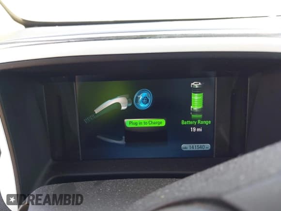 ✅ 2012 Chevrolet Volt • VIN: 1G1RA6E48CU111940 • Lot: 42937374. Listed on IAAI with 141,540 mi. Free auction sales archive from the USA and detailed vehicle history report at DreamBid. Image 7.