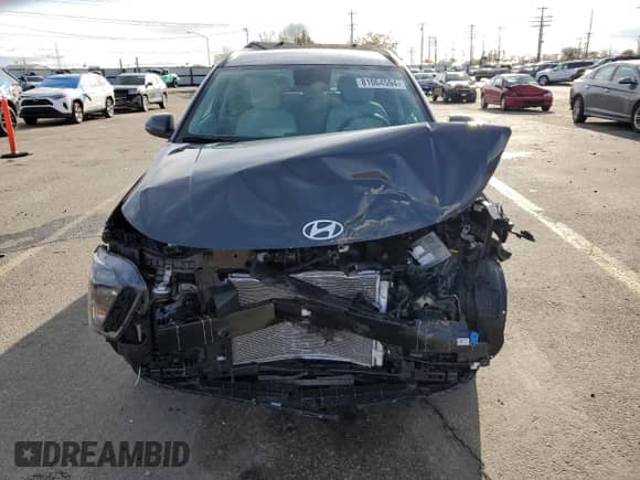 2024 Hyundai Kona SEL with VIN KM8HBCAB7RU151594, listed as a Copart auction lot 81064594 with 2,858 mi miles and Salvage title. Bid and sale history available at DreamBid. Image 5.