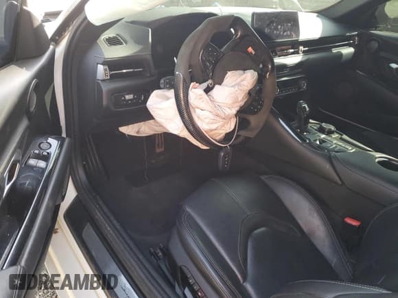 ✅ 2021 Toyota Supra Premium • VIN: WZ1DB0C04MW043767 • Lot: 85313165. Listed on Copart with 52,486 mi. Free auction sales archive from the USA and detailed vehicle history report at DreamBid. Image 8.