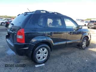 2007 Hyundai Tucson SE z VIN KM8JN72DX7U669440, wystawiony jako Copart lot #82652124 z przebiegiem 146 407 mil mil oraz Szkoda całkowita • Salvage title. Historia ofert i sprzedaży dostępna na DreamBid. Obrazek 3.