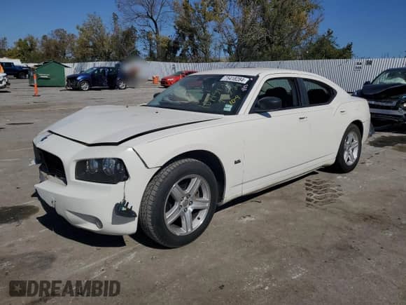 2008 Dodge Charger SE с VIN 2B3KA43G28H265436, выставлен на аукционе Copart как лот 75418284 с пробегом Не указан миль и Списание • Salvage title. История ставок и продаж доступна на DreamBid. Изображение 1.