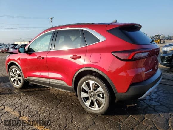 ✅ 2024 Ford Escape Platinum • VIN: 1FMCU9JA9RUA07625 • Lot: 80471115. Listed on Copart with 10,878 mi. Free auction sales archive from the USA and detailed vehicle history report at DreamBid. Image 2.