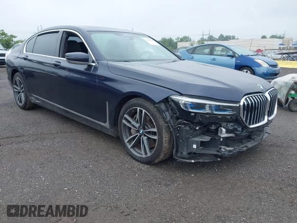 ✅ 2020 BMW 7 Series 750i xDrive • VIN: WBA7U2C05LGM26656 • Lot: 42443700. Listed on IAAI with 49,997 mi. Free auction sales archive from the USA and detailed vehicle history report at DreamBid. Image 1.