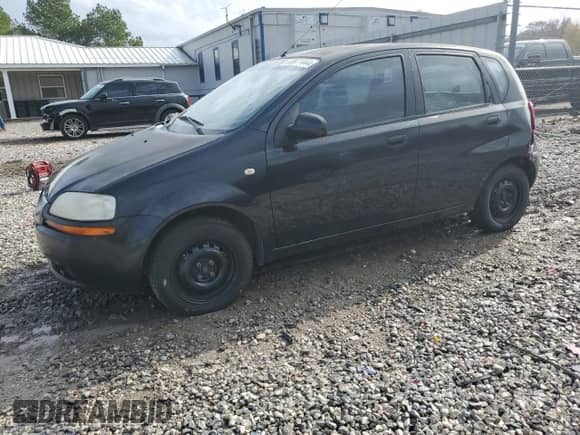 2005 Chevrolet Aveo LS with VIN KL1TD62695B359372, listed as a Copart auction lot 80977444 with 207,329 mi miles and Salvage title. Bid and sale history available at DreamBid. Image 1.