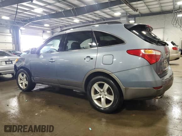 2007 Hyundai Veracruz GLS with VIN KM8NU73CX7U013569, listed as a Copart auction lot 42824305 with 233,632 mi miles and Salvage title. Bid and sale history available at DreamBid. Image 2.
