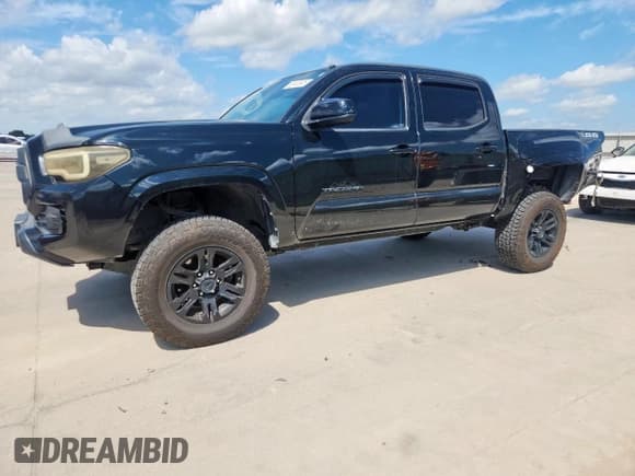 ✅ 2019 Toyota Tacoma SR • VIN: 5TFAX5GN7KX147344 • Лот: 82147975. Опубликован ранее на Copart с пробегом 77 592 миль. Бесплатный доступ к архиву аукционных продаж из США и подробный отчёт об истории автомобиля на DreamBid. Изображение 1.