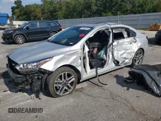 ✅ 2020 Kia Forte EX • VIN: 3KPF54AD6LE210182 • Лот: 81045155. Опубликован ранее на Copart с пробегом 46 809 миль. Бесплатный доступ к архиву аукционных продаж из США и подробный отчёт об истории автомобиля на DreamBid. Изображение 1.