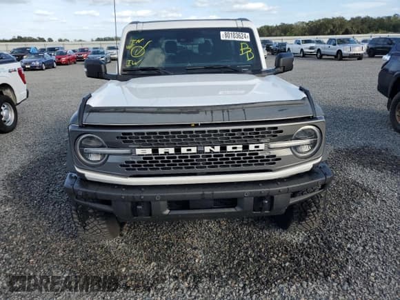 ✅ 2023 Ford Bronco • VIN: 1FMDE5CH4PLB68214 • Lot: 80103624. Listed on Copart with 15,189 mi. Free auction sales archive from the USA and detailed vehicle history report at DreamBid. Image 5.