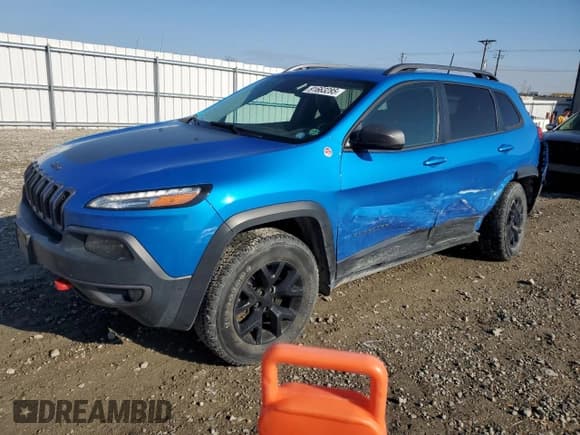 ✅ 2018 Jeep Cherokee Trailhawk • VIN: 1C4PJMBX5JD504616 • Lot: 91663285. Wystawiony na Copart z przebiegiem 76 334 mil. Bezpłatny archiwum sprzedaży aukcyjnych z USA i szczegółowy raport historii pojazdu na DreamBid. Zdjęcie 1.