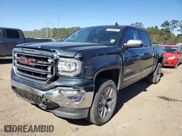 ✅ 2017 GMC Sierra 1500 SLT • VIN: 3GTU2NEC2HG270463 • Lot: 91568555. Listed on Copart with 127,936 mi. Free auction sales archive from the USA and detailed vehicle history report at DreamBid. Image 1.