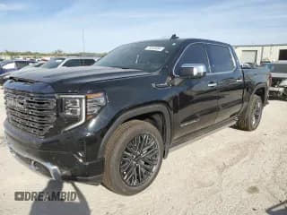 ✅ 2022 GMC Sierra 1500 Denali Ultimate • VIN: 1GTUUHET3NZ627074 • Лот: 73343694. Опубликован ранее на Copart с пробегом 57 307 миль. Бесплатный доступ к архиву аукционных продаж из США и подробный отчёт об истории автомобиля на DreamBid. Изображение 1.
