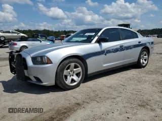 ✅ 2014 Dodge Charger Police • VIN: 2C3CDXAT9EH190682 • Лот: 56734294. Опубликован ранее на Copart с пробегом 125 725 миль. Бесплатный доступ к архиву аукционных продаж из США и подробный отчёт об истории автомобиля на DreamBid. Изображение 1.