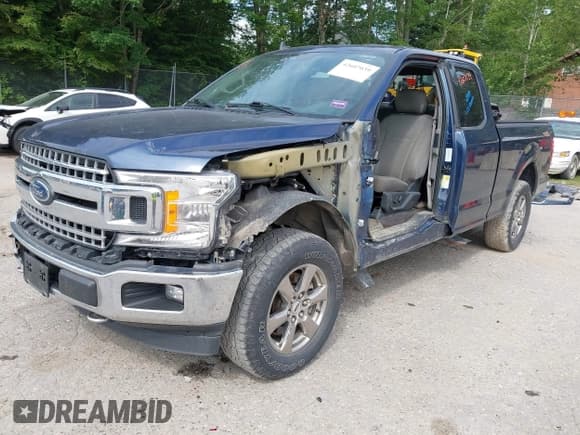 ✅ 2020 Ford F-150 XL • VIN: 1FTEX1EP6LKF30818 • Lot: 42607039. Listed on IAAI with 29,587 mi. Free auction sales archive from the USA and detailed vehicle history report at DreamBid. Image 2.