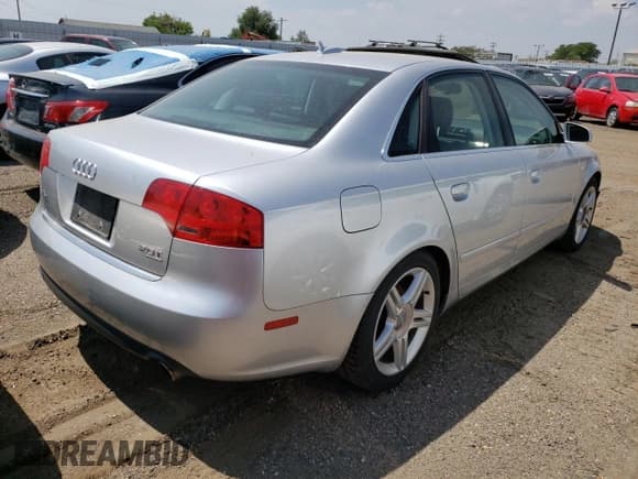 ✅ 2006 Audi A4 2.0T • VIN: WAUDF78E76A176973 • Lot: 65271534. Wystawiony na Copart z przebiegiem 103 972 mil. Bezpłatny archiwum sprzedaży aukcyjnych z USA i szczegółowy raport historii pojazdu na DreamBid. Zdjęcie 3.