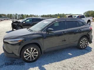 ✅ 2023 Toyota Corolla Cross XLE • VIN: 7MUDAABGXPV071606 • Lot: 71673425. Listed on Copart with 59,107 mi. Free auction sales archive from the USA and detailed vehicle history report at DreamBid. Image 1.