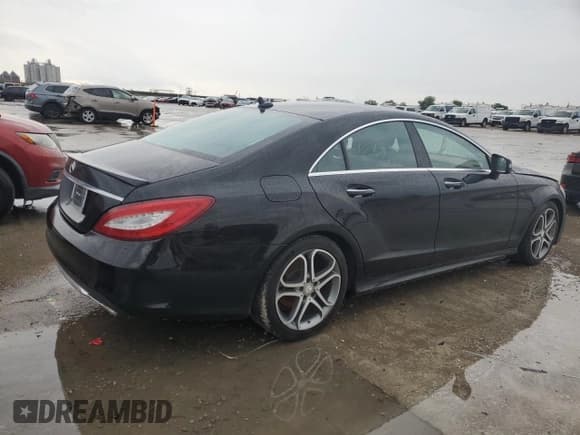 ✅ 2015 Mercedes-Benz CLS 400 • VIN: WDDLJ6FB1FA140833 • Lot: 55797405. Listed on Copart with Not provided. Free auction sales archive from the USA and detailed vehicle history report at DreamBid. Image 3.