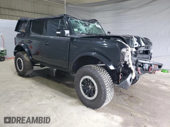 ✅ 2022 Ford Bronco • VIN: 1FMDE5BH8NLB33495 • Lot: 54521045. Listed on Copart with Not provided. Free auction sales archive from the USA and detailed vehicle history report at DreamBid. Image 4.