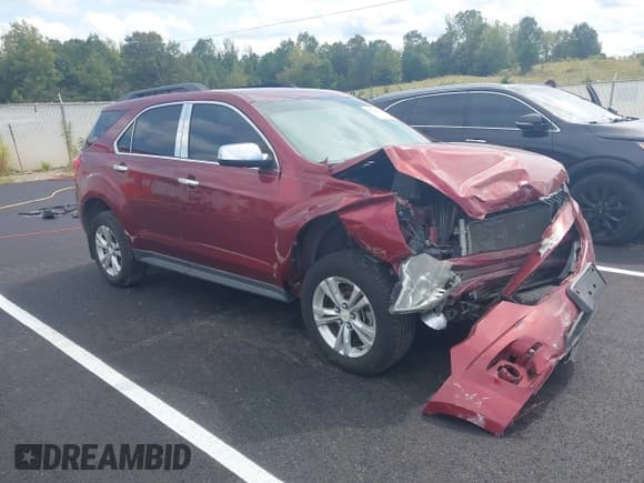 ✅ 2010 Chevrolet Equinox 1LT • VIN: 2CNALDEW6A6339317 • Lot: 43295422. Listed on IAAI with 127,134 mi. Free auction sales archive from the USA and detailed vehicle history report at DreamBid. Image 1.