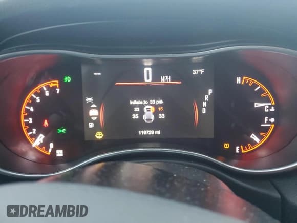 ✅ 2020 Dodge Durango SXT Plus • VIN: 1C4RDJAG4LC229863 • Lot: 45946985. Listed on Copart with 119,729 mi. Free auction sales archive from the USA and detailed vehicle history report at DreamBid. Image 9.