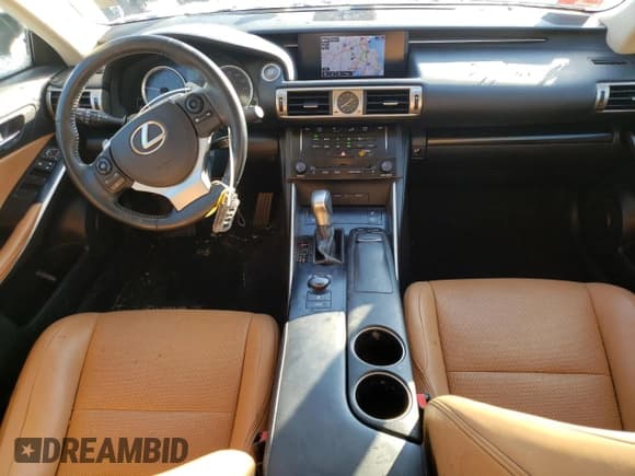 ✅ 2014 Lexus IS 250 • VIN: JTHCF1D21E5007013 • Lot: 42354785. Listed on Copart with 96,179 mi. Free auction sales archive from the USA and detailed vehicle history report at DreamBid. Image 8.
