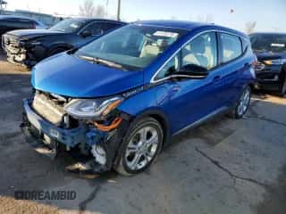 2017 Chevrolet Bolt EV LT z VIN 1G1FW6S02H4189501, wystawiony jako Copart lot #41124174 z przebiegiem 109 294 mil mil oraz . Historia ofert i sprzedaży dostępna na DreamBid. Obrazek 1.