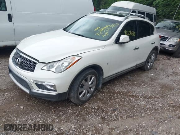 ✅ 2017 Infiniti QX50 • VIN: JN1BJ0RP3HM389987 • Lot: 42706583. Listed on IAAI with 187,425 mi. Free auction sales archive from the USA and detailed vehicle history report at DreamBid. Image 17.