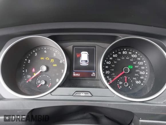 ✅ 2019 Volkswagen Tiguan S • VIN: 3VV1B7AX4KM177817 • Lot: 42336670. Listed on IAAI with 46,492 mi. Free auction sales archive from the USA and detailed vehicle history report at DreamBid. Image 7.