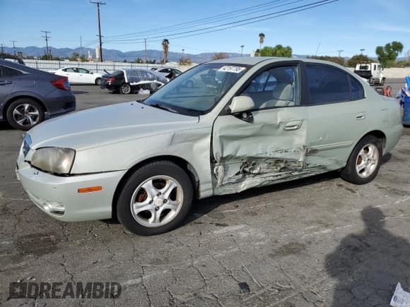 ✅ 2004 Hyundai Elantra GLS • VIN: KMHDN46DX4U909524 • Lot: 42197795. Wystawiony na Copart z przebiegiem 124 965 mil. Bezpłatny archiwum sprzedaży aukcyjnych z USA i szczegółowy raport historii pojazdu na DreamBid. Zdjęcie 1.