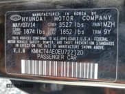 ✅ 2014 Hyundai Accent GLS • VIN: KMHCT4AE0EU722120 • Лот: 79084964. Опубликован ранее на Copart с пробегом 137 082 миль. Бесплатный доступ к архиву аукционных продаж из США и подробный отчёт об истории автомобиля на DreamBid. Изображение 12.