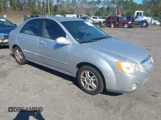 ✅ 2005 Kia Spectra LX • VIN: KNAFE121055076364 • Lot: 43596430. Wystawiony na IAAI z przebiegiem 85 757 mil. Bezpłatny archiwum sprzedaży aukcyjnych z USA i szczegółowy raport historii pojazdu na DreamBid. Zdjęcie 1.