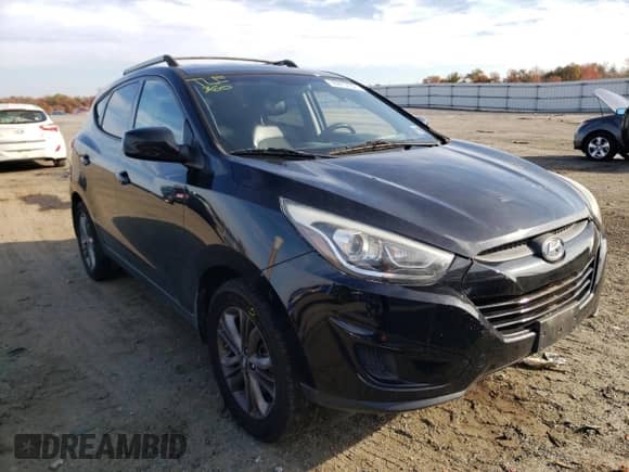 2015 Hyundai Tucson GLS z VIN KM8JT3AF5FU957754, wystawiony jako Copart lot #65975132 z przebiegiem 121 761 mil mil oraz . Historia ofert i sprzedaży dostępna na DreamBid. Obrazek 1.