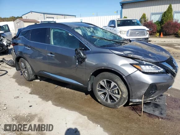 ✅ 2022 Nissan Murano SV • VIN: 5N1AZ2BS4NC126660 • Лот: 89838735. Опубликован ранее на Copart с пробегом 37 829 миль. Бесплатный доступ к архиву аукционных продаж из США и подробный отчёт об истории автомобиля на DreamBid. Изображение 4.