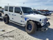 ✅ 2022 Jeep Wrangler Unlimited Sahara Altitude • VIN: 1C4HJXEG1NW254593 • Lot: 64974425. Listed on Copart with 50,215 mi. Free auction sales archive from the USA and detailed vehicle history report at DreamBid. Image 4.