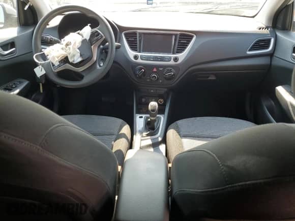 2022 Hyundai Accent SEL z VIN 3KPC24A60NE177857, wystawiony jako Copart lot #67083024 z przebiegiem Nie podano mil oraz Szkoda całkowita • Salvage title. Historia ofert i sprzedaży dostępna na DreamBid. Obrazek 8.