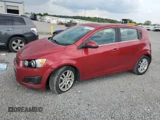 2015 Chevrolet Sonic LT with VIN 1G1JC6SB9F4181767, listed as a Copart auction lot 69194195 with 113,043 mi miles and Salvage title. Bid and sale history available at DreamBid. Image 1.