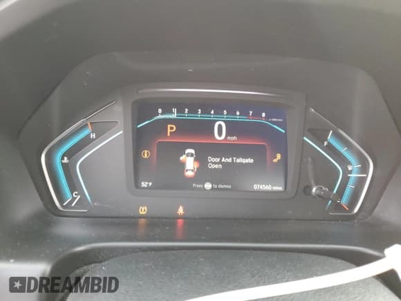 ✅ 2019 Honda Odyssey Touring • VIN: 5FNRL6H85KB053132 • Лот: 90499355. Опубликован ранее на Copart с пробегом 74 560 миль. Бесплатный доступ к архиву аукционных продаж из США и подробный отчёт об истории автомобиля на DreamBid. Изображение 9.