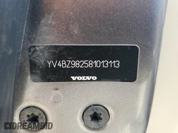 ✅ 2008 Volvo XC70 • VIN: YV4BZ982581013113 • Lot: 80566385. Listed on Copart with 220,209 mi. Free auction sales archive from the USA and detailed vehicle history report at DreamBid. Image 12.